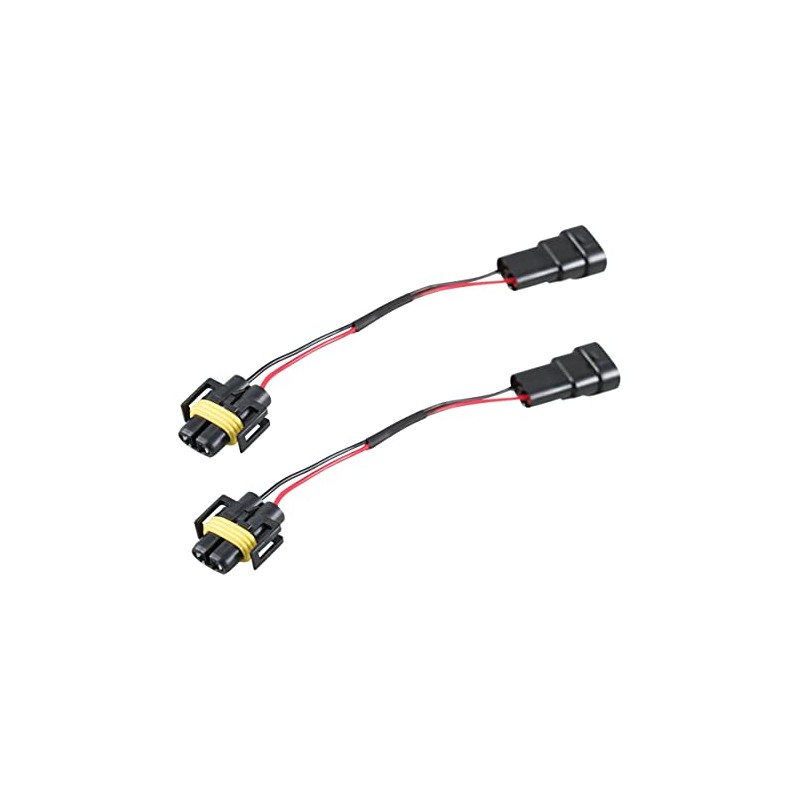 TRISTAR'S [HB4 to H8/H11] Conversion Coupler, Wiring, Socket Connector, Male