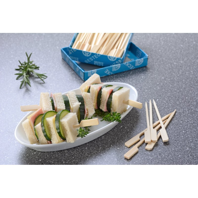 GRÄWE Bamboo Finger Food Skewers, Pack of 100
