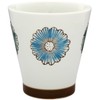 aiwa Hasamiyaki 505552 Free Cup, Flower, Blue