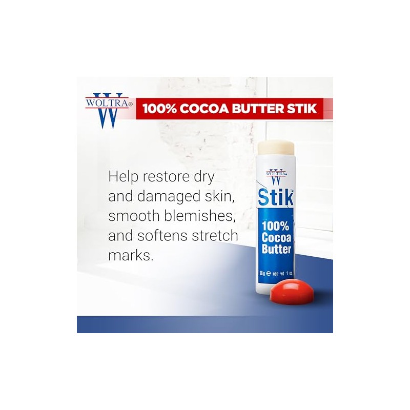 CLUBMAN Woltra Cocoa Butter Stick - 1 Oz by Woltra