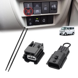 Virauto Suzuki Every DA17W DA17V 6-Type Idling Stop Canceller, For Every Wagon, Coupler, Easy Installation, Icing, Cancelling, Just Plug In Idling Stop, Function Disengagement, Accessories, Custom