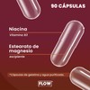 Niacina - Vitamina B3-90 Cápsulas para 3 Meses - Apto