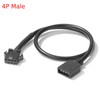 LEEINTO 30 cm Motherboard RGB Adapter Conversion Cable 5 V