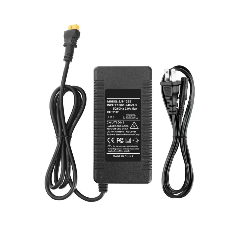 HJHLSTJK 54.6V 2A AC Adapter Charger for Mercane Wide Wheel