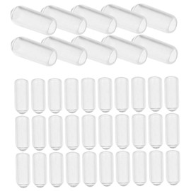 PACKOVE 200pcs Headband End Caps Durable Rubber Plugs for Hair Band Accessories for Comfort Against Damage Easy to Install Suitable for Various Headband Styles