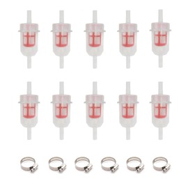 Gas Inline Fuel Filters, Replacement Fuel Filter for Motorcycles, UTVs, Lawn Mowers, Agricultural Equipment and others (5/16", Filter Mesh Type)