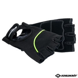Schildkrot Fitness Classic Gloves Multicolored (Black/Green), Small
