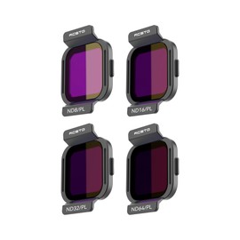 RCstyle 4 Pack Kit ND Filters Set for DJI Flip, Multi-Coated Gimbal Camera Protective Lens Filters for DJI Flip Accessories(ND8PL, ND16PL, ND32PL, ND64PL)