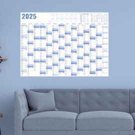 Wall Planner Calendar 2025 Wall Calendar - Wall Calendar 2025 Larger (100 x 70 cm) from January to December 2025, Wall Calendar School Year 2025, School Year Wall Calendar for Students and Teachers -