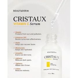 Beautéderm Beautederm Cristaux Vitamin C Serum: Skin Energizing, 30ml / 1 fl. Oz