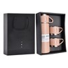 Vacuum Flasks Set Stainless Steel with Handle Portable Insulated Cup