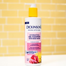 Dickinson's Original Witch Hazel Hydrating Gel Cleanser with Rose Water - 12 Fl Oz