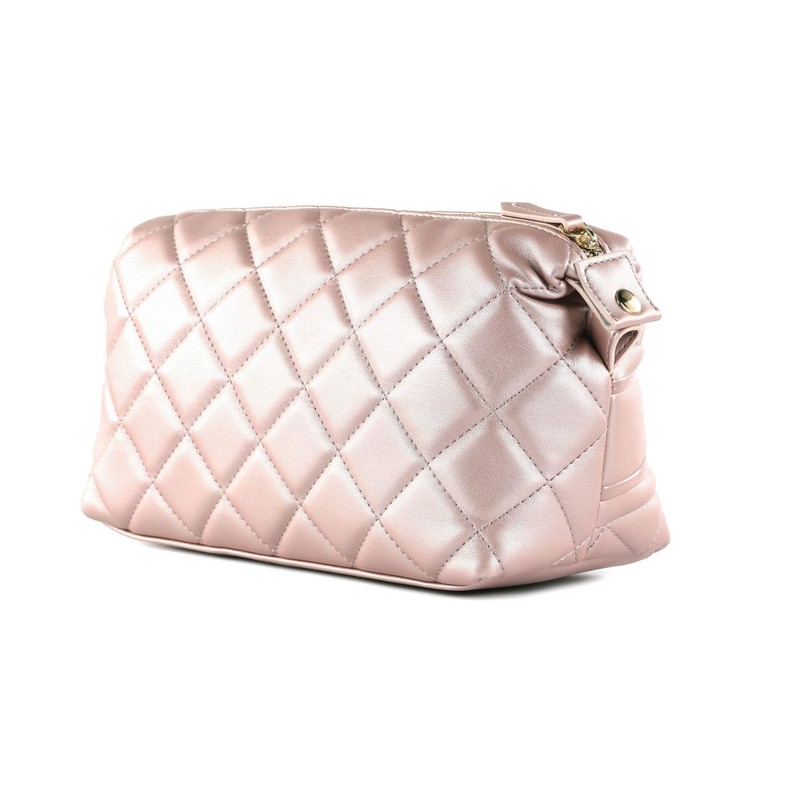 VALENTINO Ada Cosmetic Case Pink Metallizato, Pink Metallizato