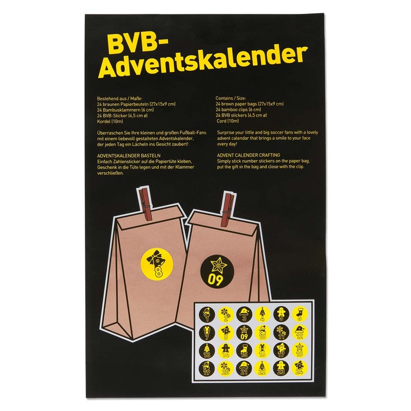 Borussia Dortmund BVB DIY Advent Calendar
