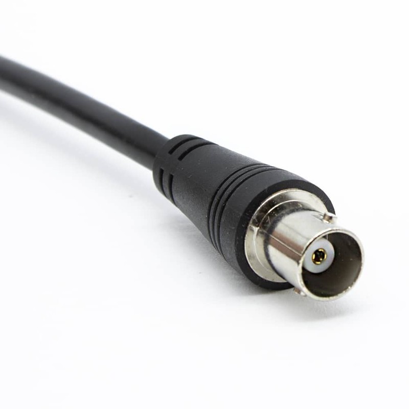 CABLEPELADO BNC Cable Male to Female RG59 2m Black