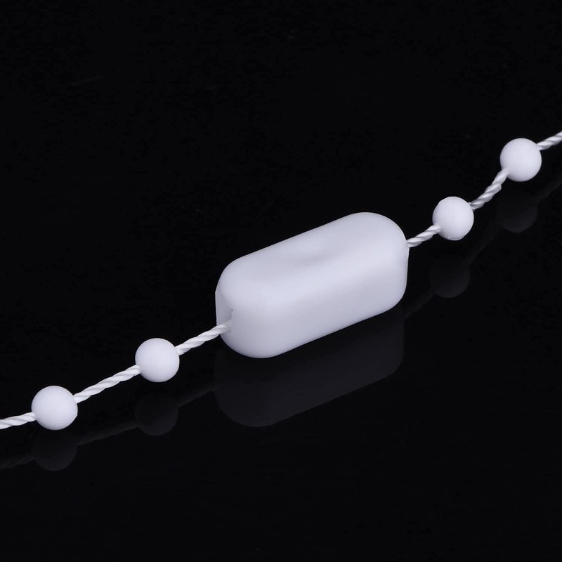 WitBicg 20 Pack Replacement Vertical Roman Roller Blind Ball Chain