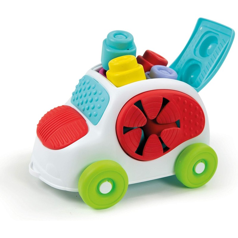 Clementoni 17315 Soft Clemmy Sensory Car for Babies and Toddlers,