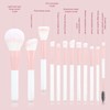 12Pcs Makeup Brushes Set Synthetic Cosmetic Brush Artificial Fiber Soft