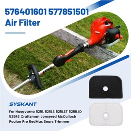 Wondrify 576401601 577851501 Air Filter for Husqvarna 525L 525LS 525LST 525RJD 525RS Craftsman Jonsered McCulloch Poulan Pro RedMax Sears Trimmer