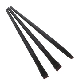 minkissy Realistic Eyebrow Brush Oblique Eyeliner Brush Flat Brush Dual-use Makeup Brush Set