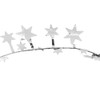 Garlands, 7.5 m, 6 Colours, Small Star Garland, Iron Wire,