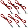 SQXBK 6 conectores de cable de terminal blanco HX2.54 de