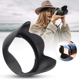EW-78BII Camera Lens Hood,Portable Plastic Sun Shade,Professional Replacement Lens Hood Shade Accessory for EF 28-135mm f/3.5-5.6 is USM.
