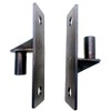 Wall Mount Gate Hinge,304 Stainless Steel Wood Fence Link Gate Hinge, Diameter 5/8" Hinge Pin,2 Pack