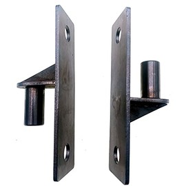 Wall Mount Gate Hinge,304 Stainless Steel Wood Fence Link Gate Hinge, Diameter 5/8" Hinge Pin,2 Pack