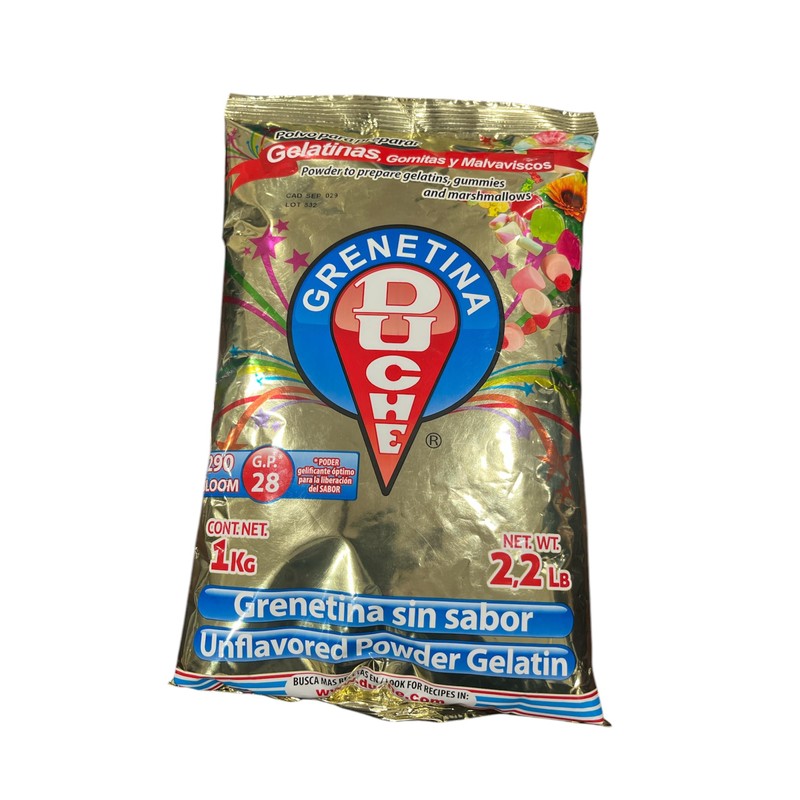Duche Grenetina super transparente sin sabor de - 1 kg