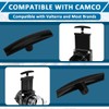 3-Pack Universal Metal RV Waste Valve Handle Replacement Black