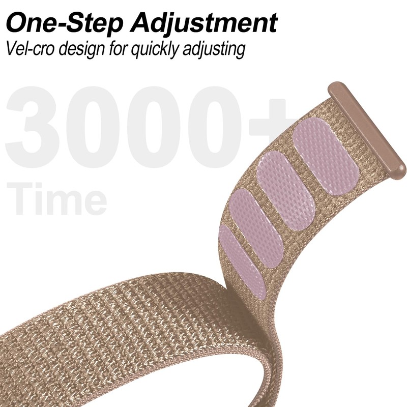 Koazon Nylon Watchband Compatible with Garmin Venu 3s/2s/Venu 4 41mm,Forerunner