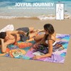 Winthome Beach Towel, Extra Large Microfibre Beach Towel for Adult,