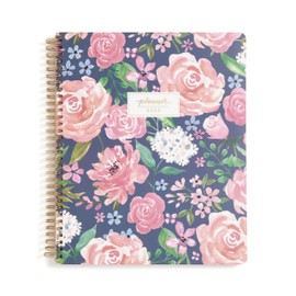 Blue Sky 2025 15-Month Weekly and Monthly Planner Calendar, October 2024 - December 2025, 8.5" x 11", Thick Art Card Cover, Laminated Tabs, Wirebound, Storage Pocket, Alya (Alya- 2025, 8.5" x 11")