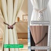 Yazikisa Curtain Tiebacks for Curtains, Pack of 4, Magnetic Curtain