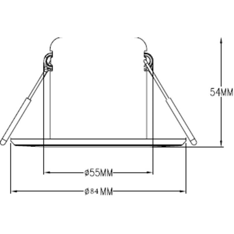 Knightsbridge Fire Rated LED Downlight, 5 W, Cool White