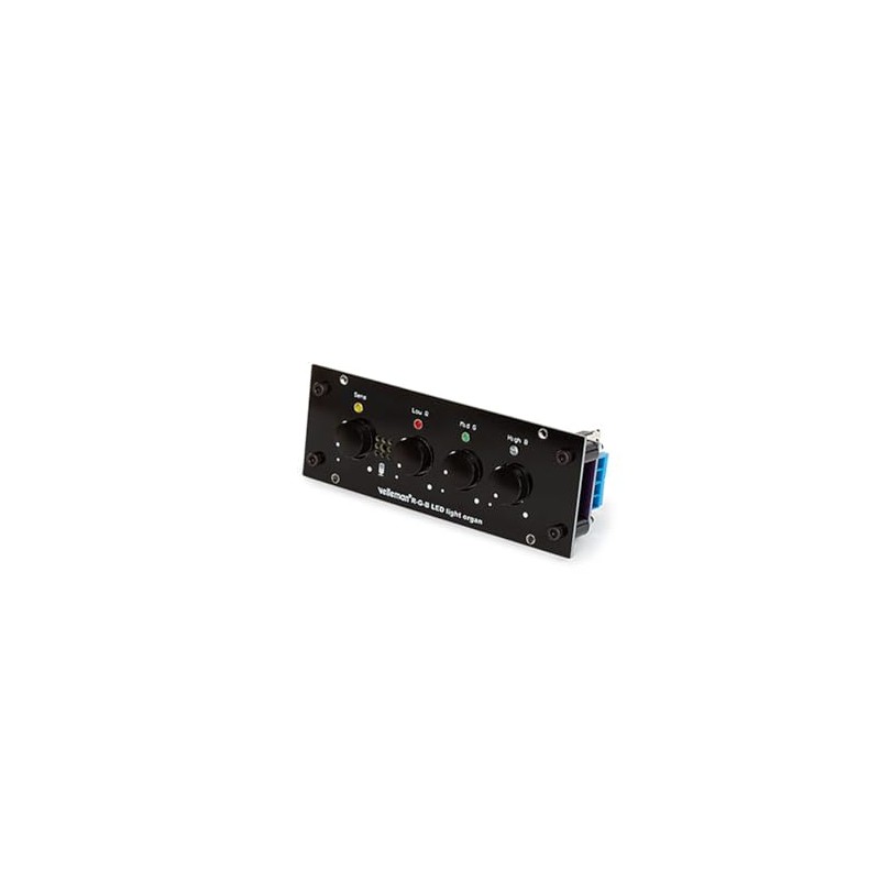 Velleman 3-Channel RGB LED Light Organ Kit (Solder Assembly Required)