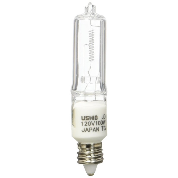 Ushio BC1779 1003091 - JD120V-100W/E11 Screw Base Single Ended Halogen Light Bulb