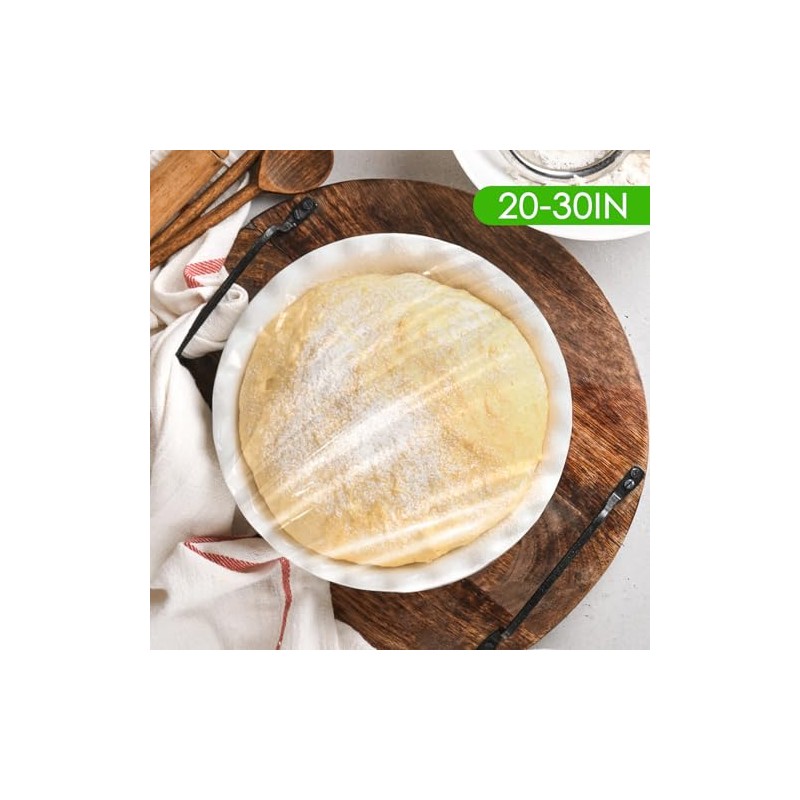 Cubiertas de plástico extra grandes para cuencos - 100 piezas,