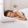 White Pillowcases Queen 4 Pack, 20x30 Pillow Cases with Envelope