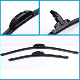 Unbranded Set of 3 Front & Rear Wiper Blades for Infiniti QX56 2011-2013 OEM Quality