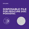 STALEKS PRO PODODISC S 80 Grit Replacement Pads White (Pack
