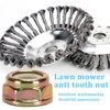M10 Flange Nut, Metal Universal Left Hand Thread Blade Nut