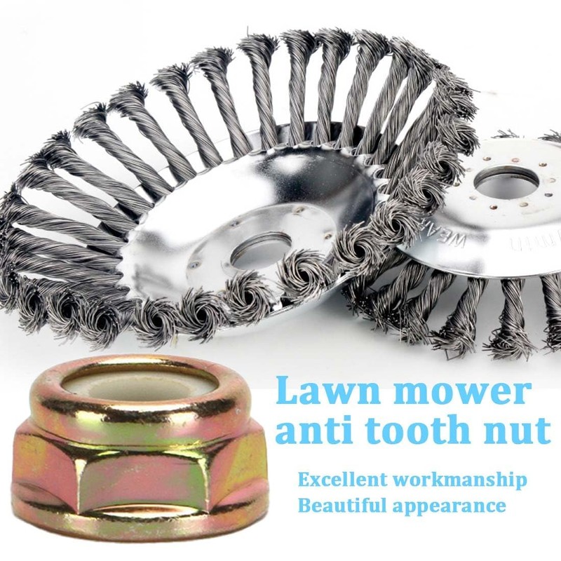 M10 Flange Nut, Metal Universal Left Hand Thread Blade Nut
