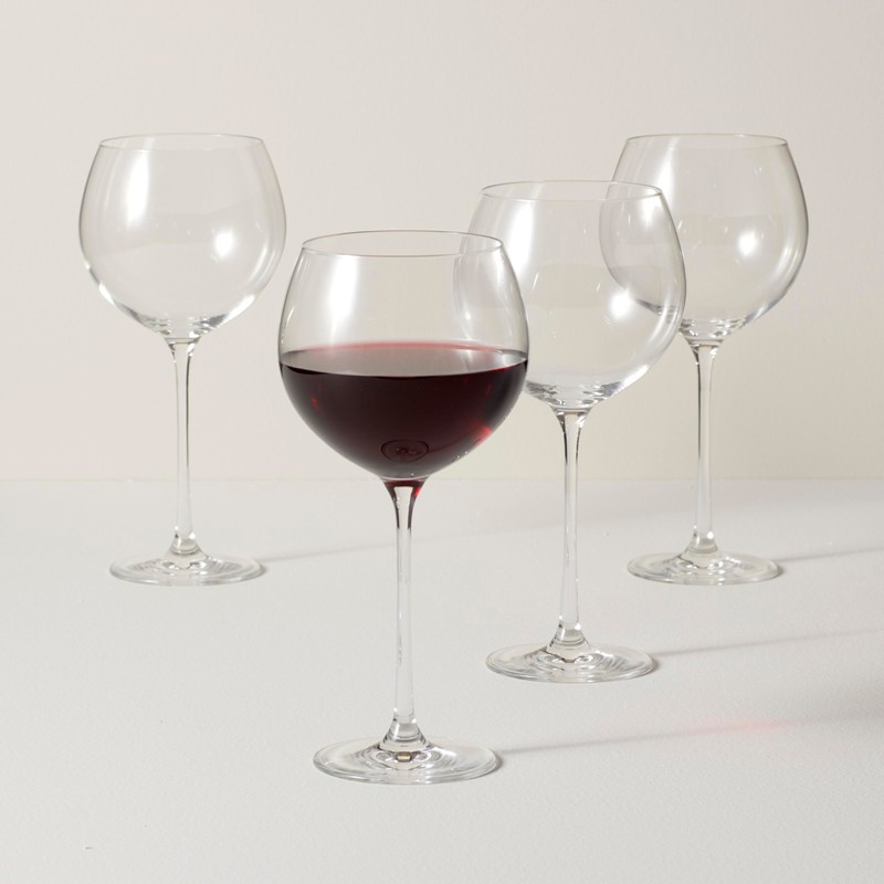 Lenox Tuscany Classics 4pc Beaujolais Wine Glass, 3.05 LB, Clear,27