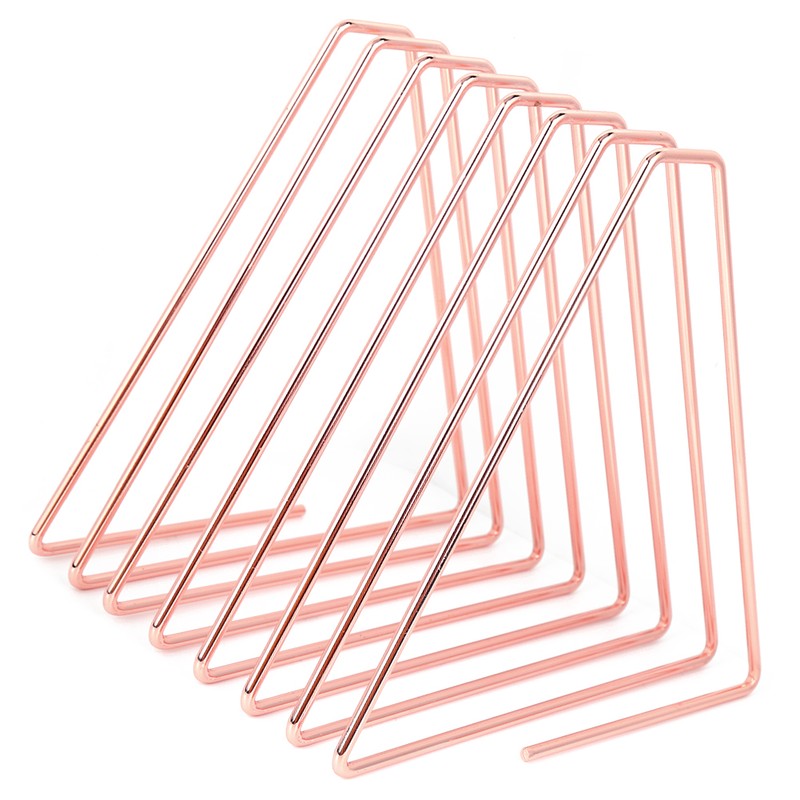 Innovative Desktop Flexible Folding Metal Bookend Book Stand Holder Organizer