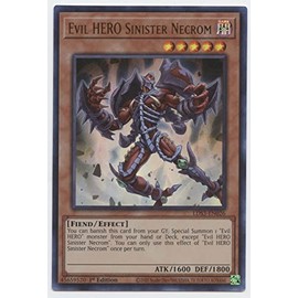 Evil Hero Sinister Necrom - LDS3-EN026 - Ultra Rare - 1st Edition