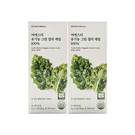 에스더포뮬러 여에스더 유기농 그린 컬리 케일 2g x 14포 x 2박스 /Hb Esther Formula Ye Esther Organic Green Curly Kale 2g x 14 Packs x 2 Boxes /Hb