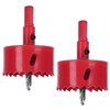 2PCS 53mm Hole Saw Round Beehive Vent Hole Opener Drilling
