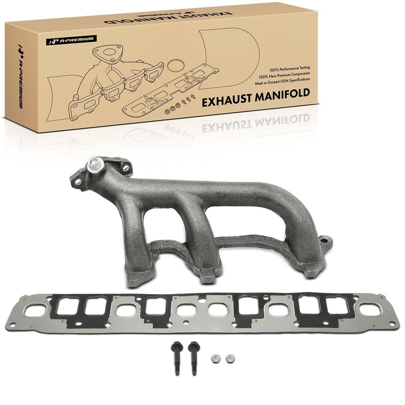 A-Premium Front Exhaust Manifold Kit W/Gaskets & Bolts & Nuts